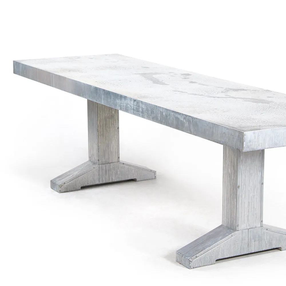 522 PIET HEIN EEK Table en zinc - Piet Hein Eek
