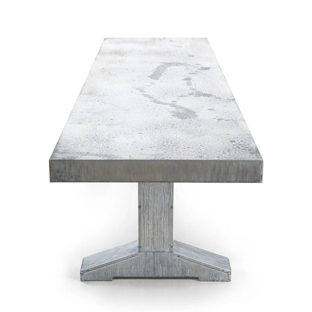522 PIET HEIN EEK Table en zinc - Piet Hein Eek