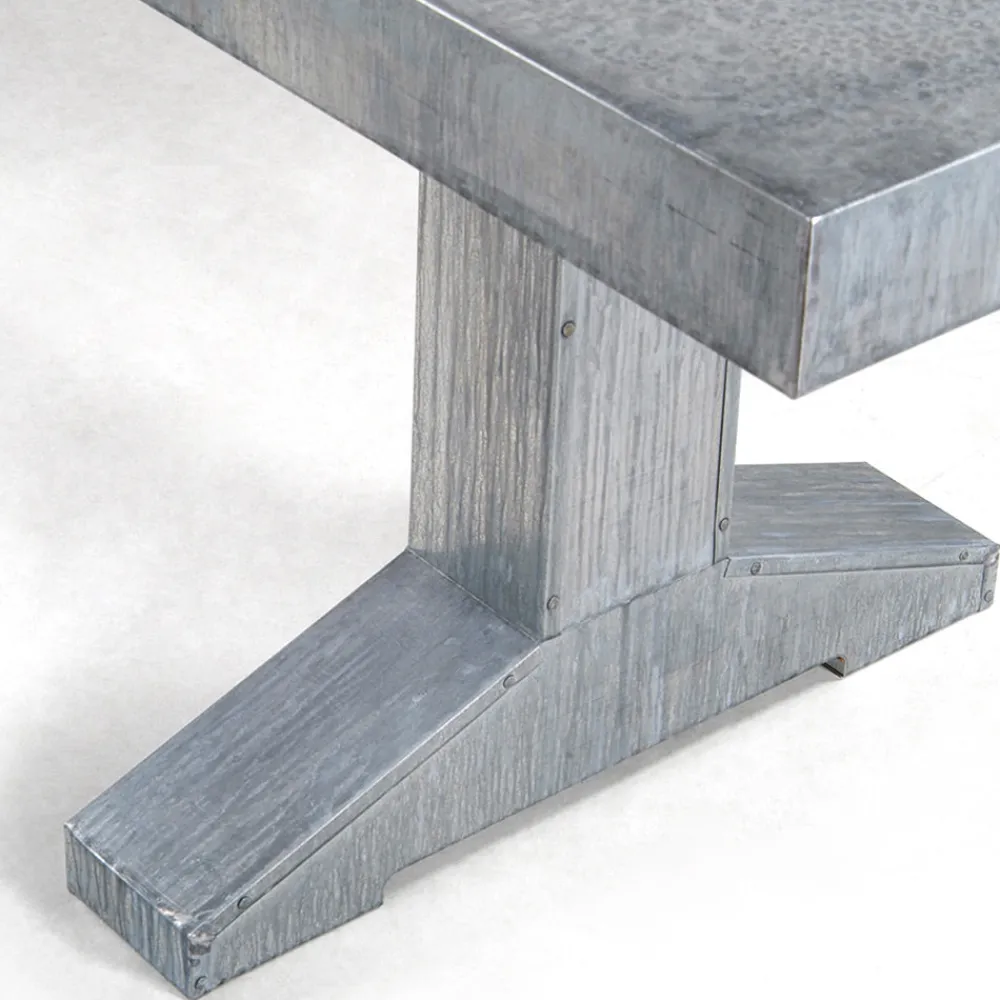 522 PIET HEIN EEK Table en zinc - Piet Hein Eek
