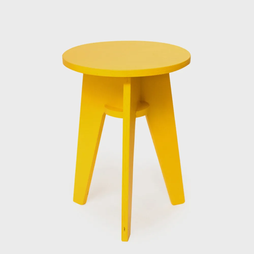 522 PIET HEIN EEK Tabouret Crisis - Jaune - Piet Hein Eek