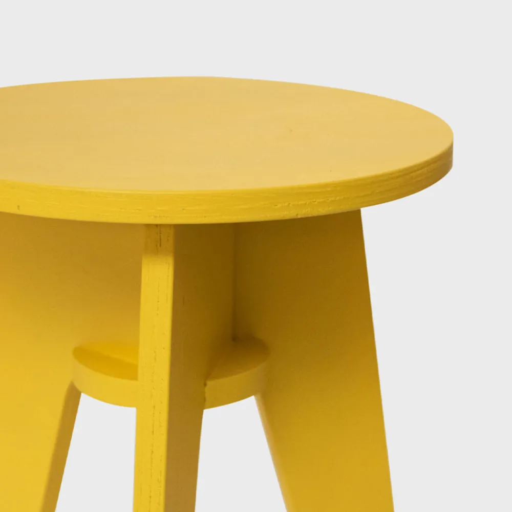 522 PIET HEIN EEK Tabouret Crisis - Jaune - Piet Hein Eek
