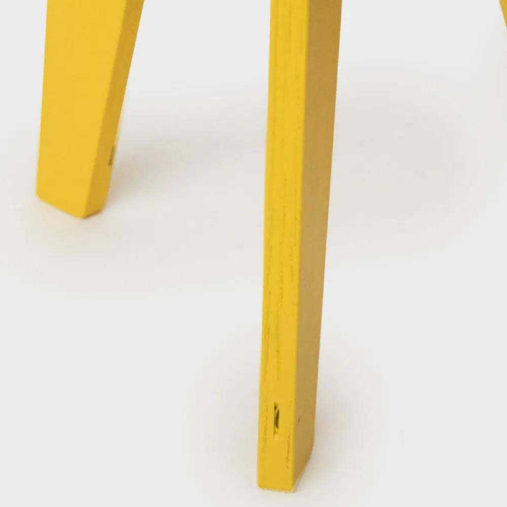 522 PIET HEIN EEK Tabouret Crisis - Jaune - Piet Hein Eek