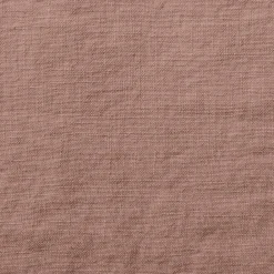 200 LINTEX Taie d'oreiller en lin lavé - Rose Argile