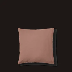 200 LINTEX Taie d'oreiller en lin lavé - Rose Argile