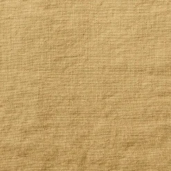 200 LINTEX Taie d'oreiller en lin lavé - Jaune Midi