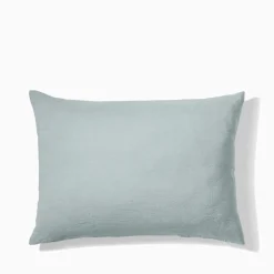 200 LINTEX Taie d'oreiller en lin lavé - Gris Vésuve