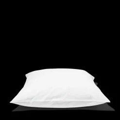 1700 COTEX Taie d'oreiller en percale de coton - Blanc Craie