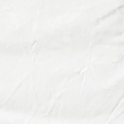 1700 COTEX Taie d'oreiller en percale de coton - Blanc Craie