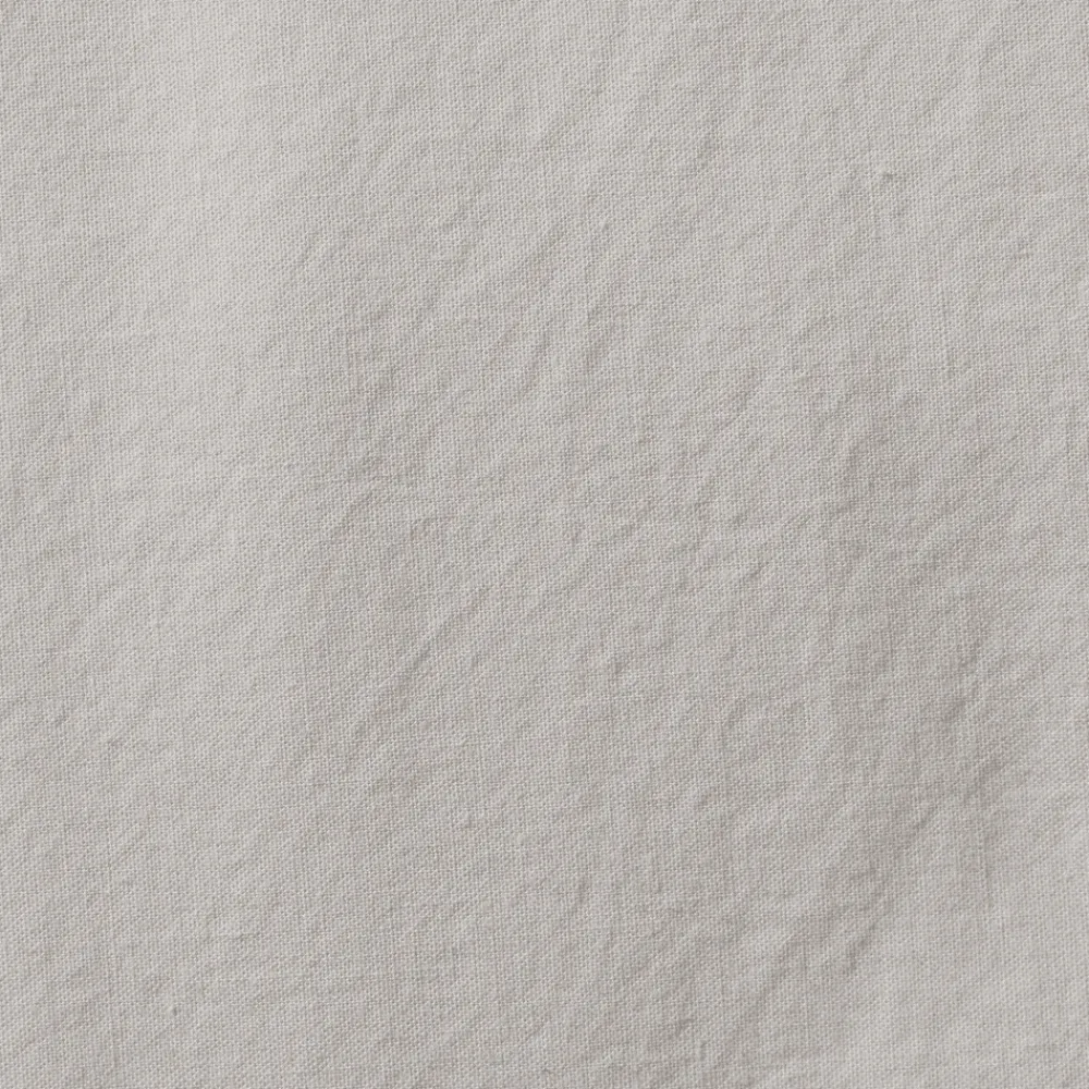 1700 COTEX Taie d'oreiller en percale de coton - Gris Pavot