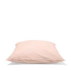 1700 COTEX Taie d'oreiller en percale de coton - Rose des Sables