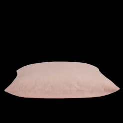 1700 COTEX Taie d'oreiller en percale de coton - Rayures Rouge Ocre