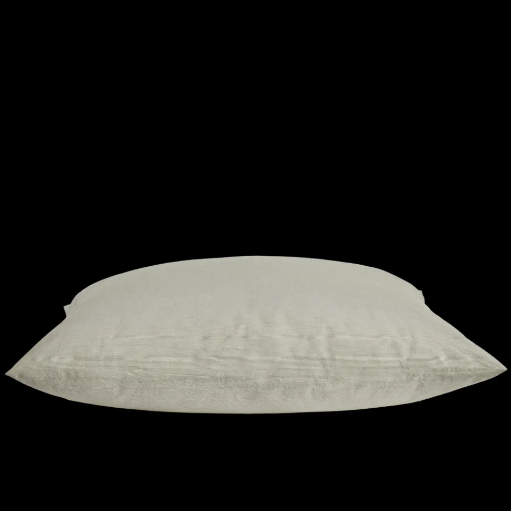 1700 COTEX Taie d'oreiller en percale de coton - Rayures Vert Camouflage