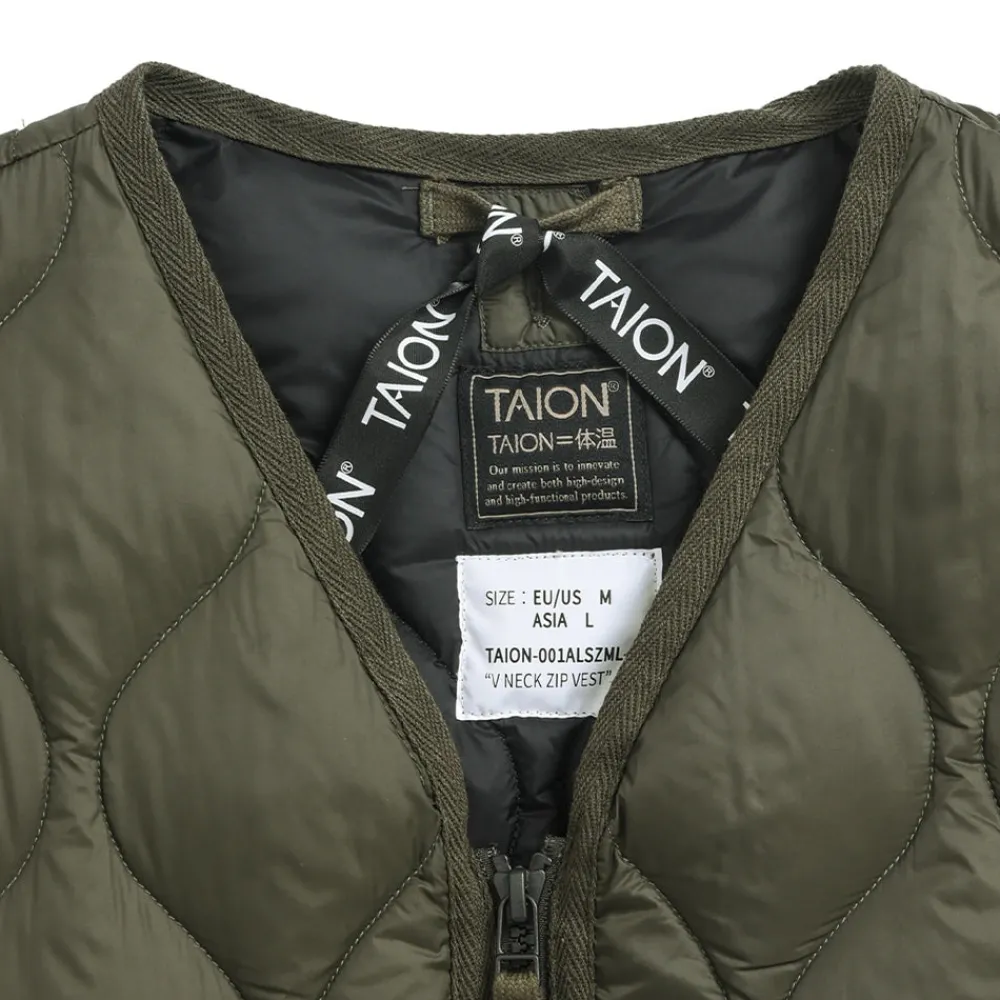 Taion - Veste matelassée - Olive
