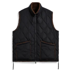 TAION - Veste Military Reversible - Noir/Mocha