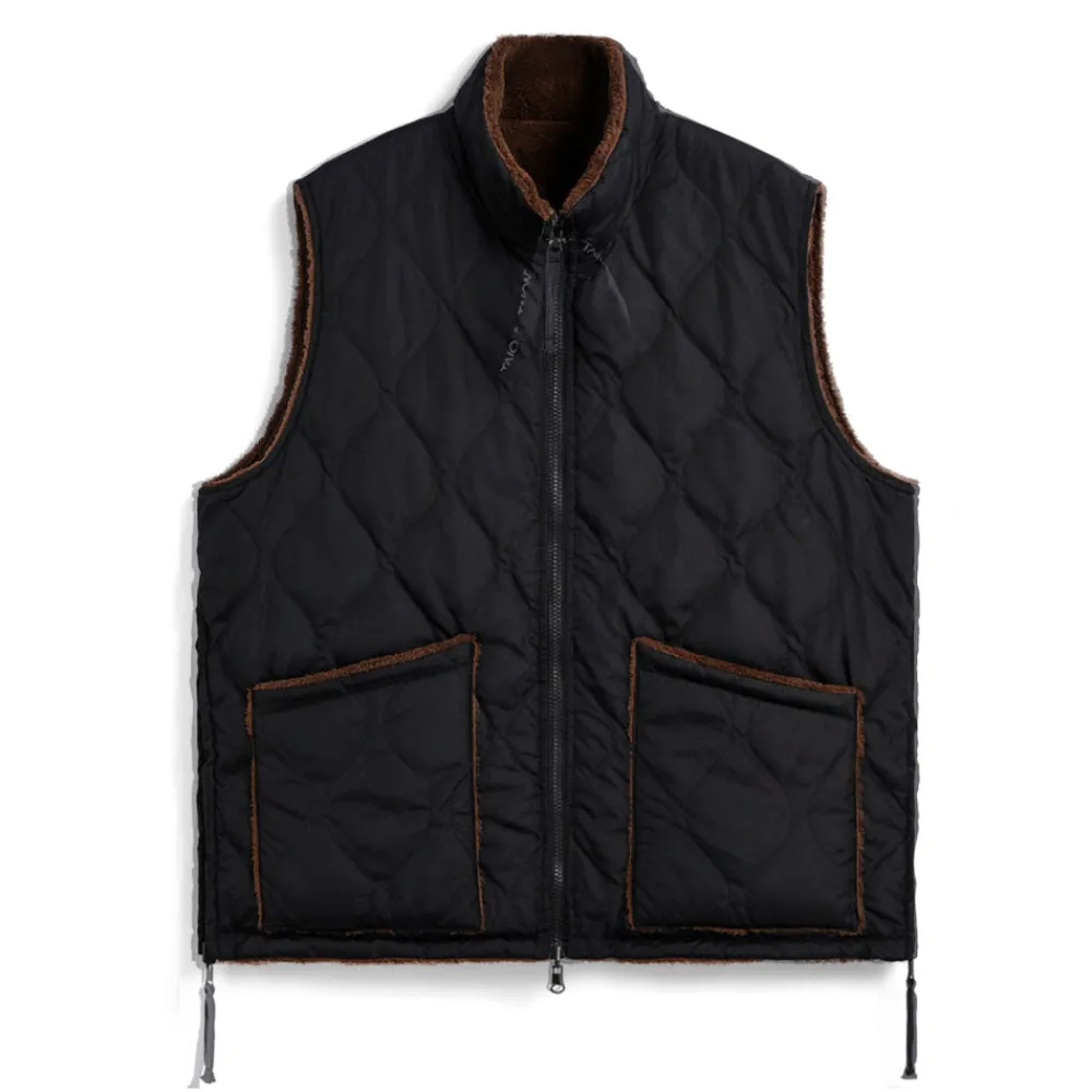 TAION - Veste Military Reversible - Noir/Mocha