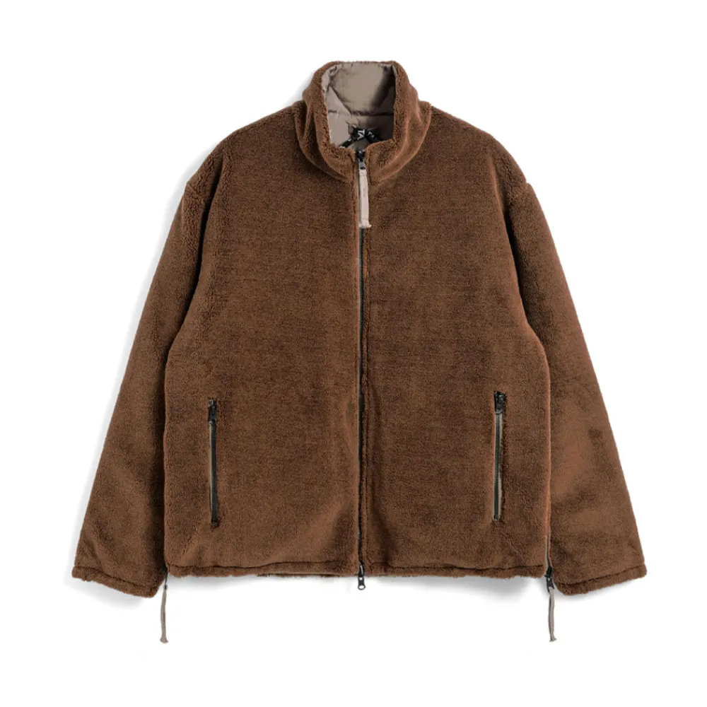 TAION - Veste Military Reversible Down - Marron