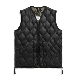 TAION - Veste Military Zip Down - Noir