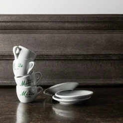 1859 ESSEASCREEN Tasse à café et sa soucoupe "Rive Gauche" - Non Merci