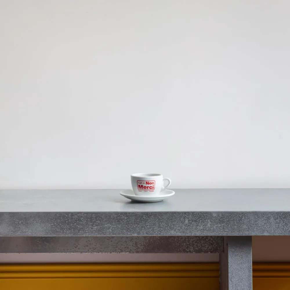 1859 ESSEASCREEN Tasse à expresso et sa soucoupe - Café de Non Merci