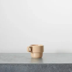 2031 MARUMITSU POTERIE Tasse Causette - Beige