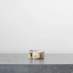 2076 HELLO POTRY Tasse en grès Moucheté - Roux