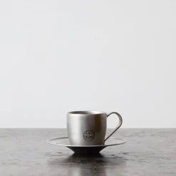 1439 AOYOSHI Tasse et soucoupe Vintage Drum
