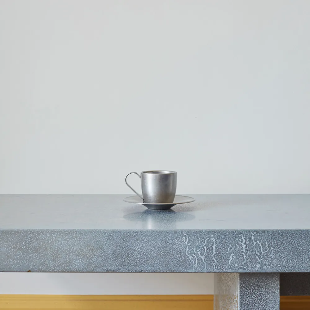 1439 AOYOSHI Tasse et soucoupe Vintage Drum