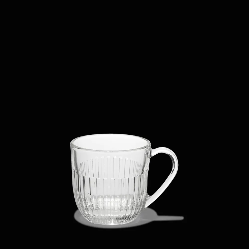 115 LA ROCHERE Tasse Ouessant en verre pressé
