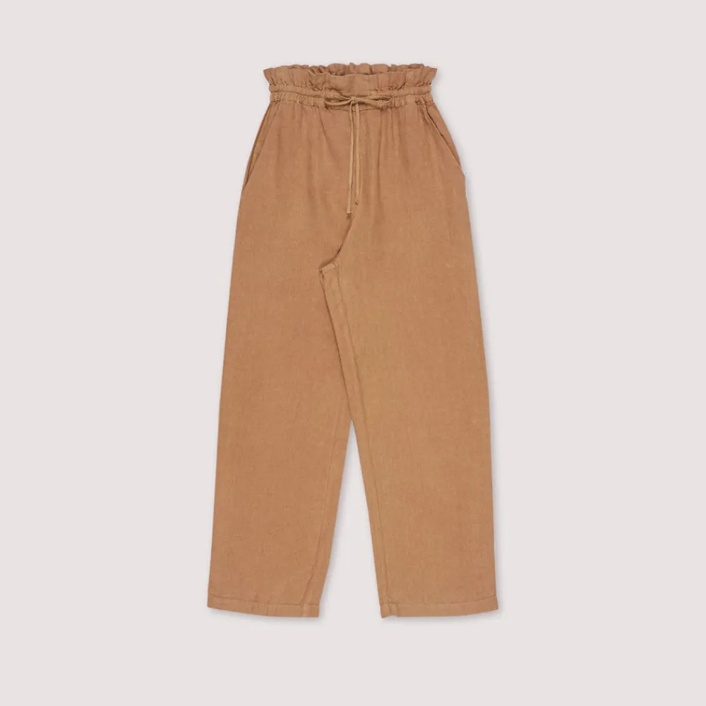 Women The New Society - Pantalon Long Beach - Beige