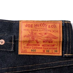 THE REAL MCCOYS - Pantalon Lot.900 - Indigo