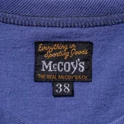 THE REAL MCCOYS - T-shirt Militaire / AFA - Bleu
