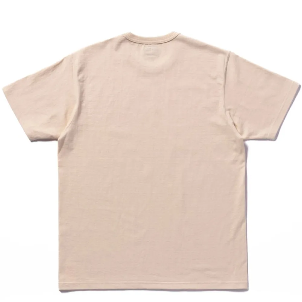 THE REAL MCCOYS - T-shirt Militaire / The Blue Ghost - Ecru