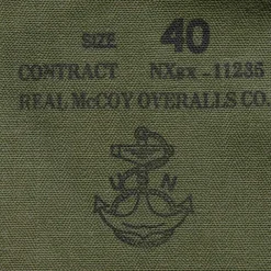 THE REAL MCCOYS - Veste Utility N-3 - Olive