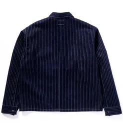 THE REAL MCCOYS - Veste Wabash Chore - Bleu
