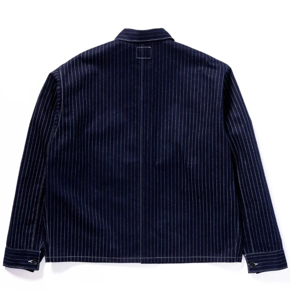 THE REAL MCCOYS - Veste Wabash Chore - Bleu