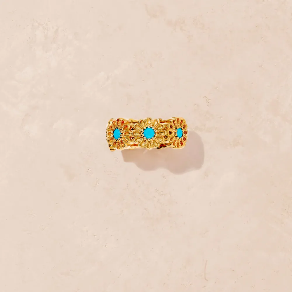Women TITYARAVY - Bague Saï-7 - Turquoise