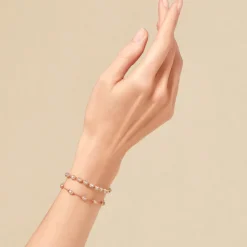 Women TITYARAVY - Bracelet Kamilah Aigue Marine - Bleu