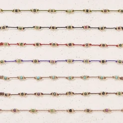 Women TITYARAVY - Bracelet Lotus - Violet Zoïsite