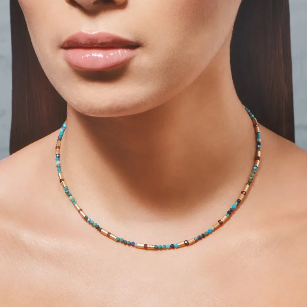 Women TITYARAVY - Collier Rama - Bleu