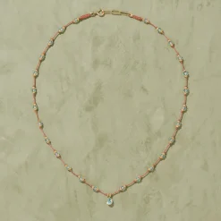 Women TITYARAVY - Talisman Peony Aigue marine - Bleu
