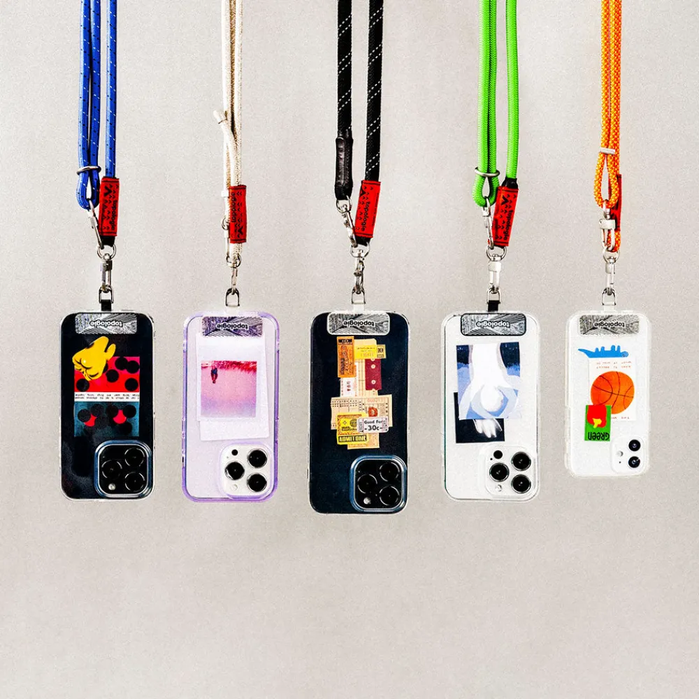 Women Topologie - Phone Strap Adapter - Gris