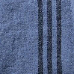 200 LINTEX Torchon en lin lavé - Bleu Paros