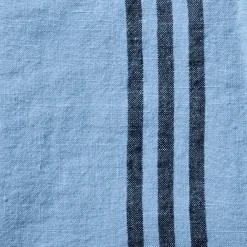 200 LINTEX Torchon en lin lavé - Bleu Tyrrhénien