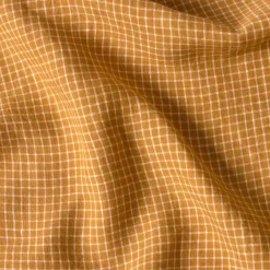 200 LINTEX Torchon en lin lavé - Carreaux Jaune Asahi