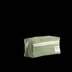 200 LINTEX Trousse de toilette en lin lavé - Vert d'Anduze