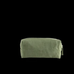 200 LINTEX Trousse de toilette en lin lavé - Vert d'Anduze