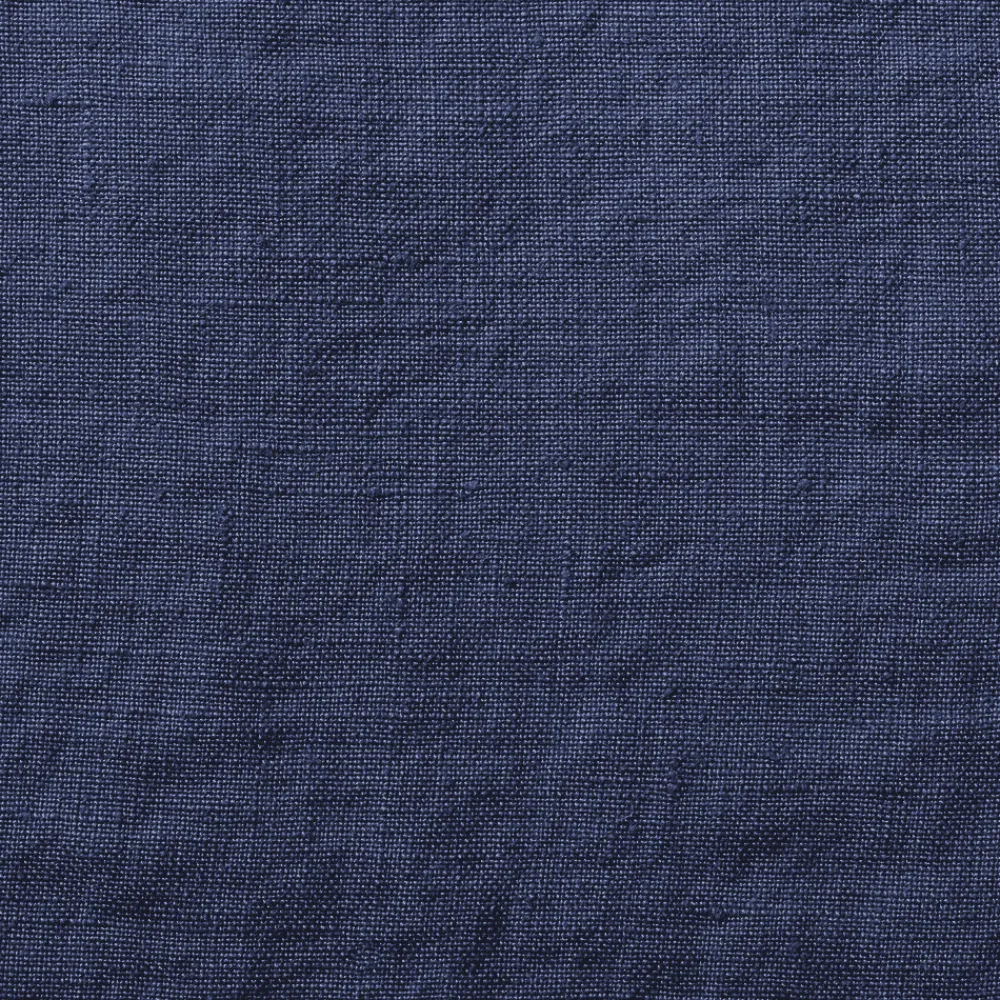 200 LINTEX Trousse de toilette en lin lavé - Bleu Shibori