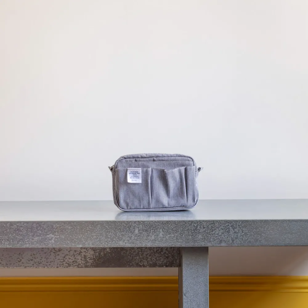 1942 DELFONICS Trousse en toile - Rayé