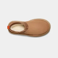 Women UGG - Bottes Classic Mini Dipper - Chestnut