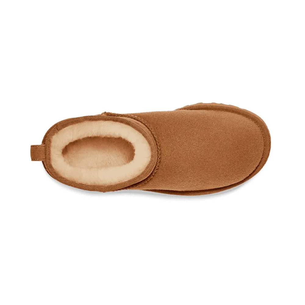 Women UGG - Bottes Classic Ultra Mini - Chestnut